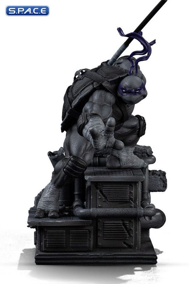 1/10 Scale Donatello BDS Art Scale Statue - black & white Version (Teenage Mutant Ninja Turtles)