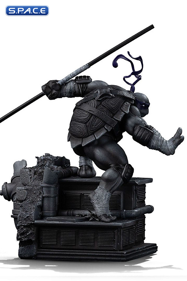 1/10 Scale Donatello BDS Art Scale Statue - black & white Version (Teenage Mutant Ninja Turtles)