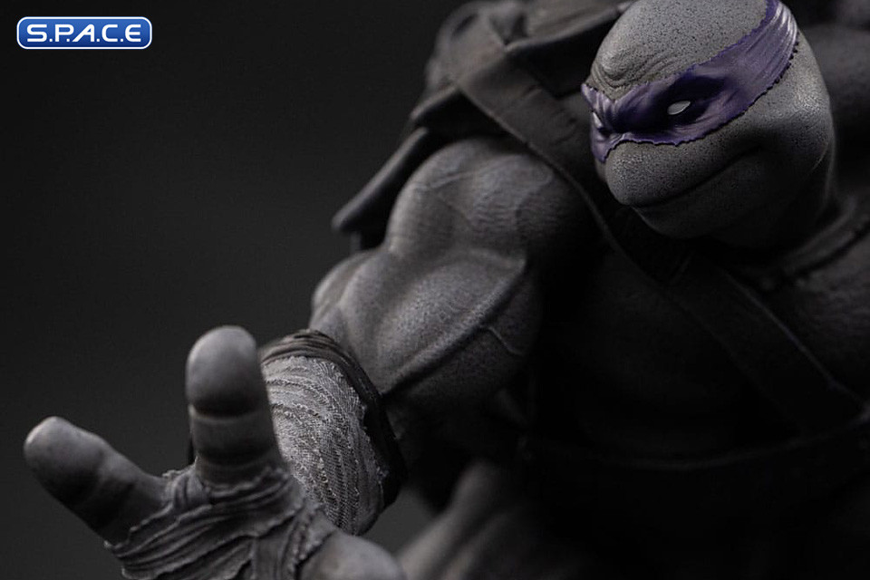 1/10 Scale Donatello BDS Art Scale Statue - black & white Version (Teenage Mutant Ninja Turtles)