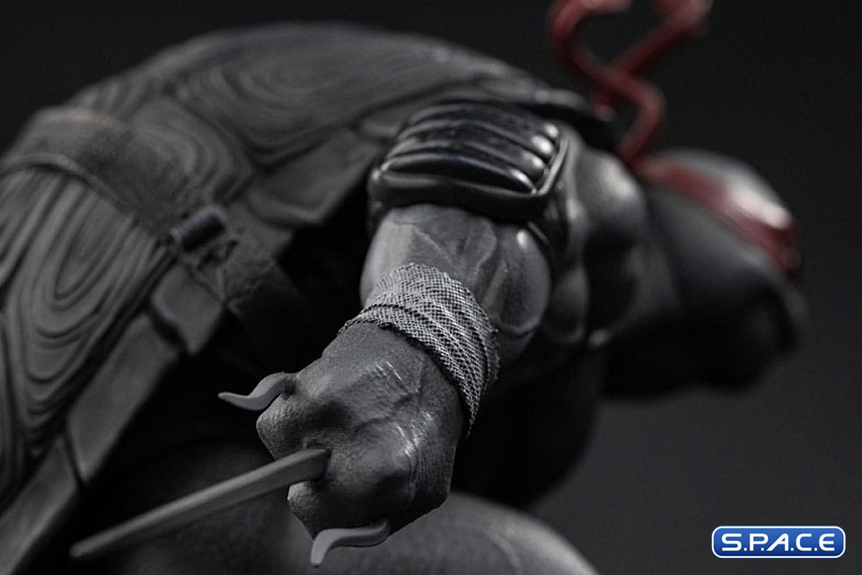 1/10 Scale Raphael BDS Art Scale Statue - black & white Version (Teenage Mutant Ninja Turtles)