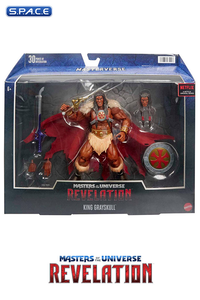 Deluxe King Grayskull from MOTU Revelation (Masterverse)