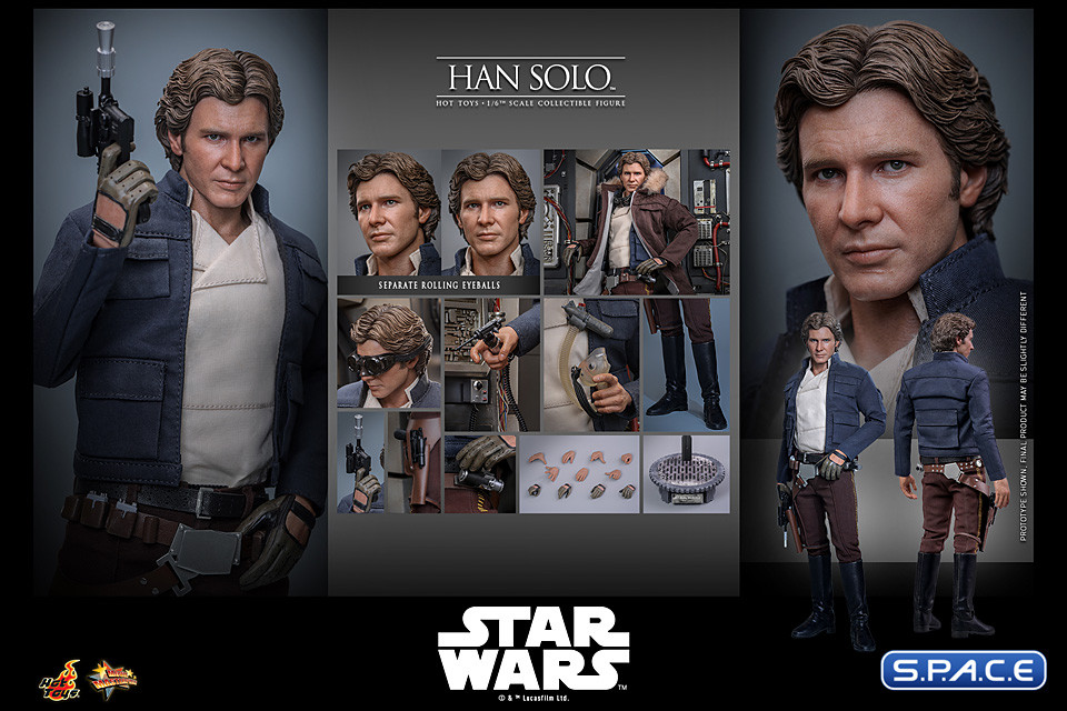 1/6 Scale Han Solo Movie Masterpiece MMS846 (Star Wars)