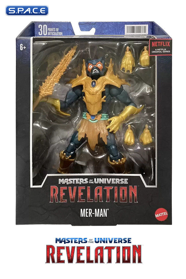 Mer-Man from MOTU Revelation (Masterverse)