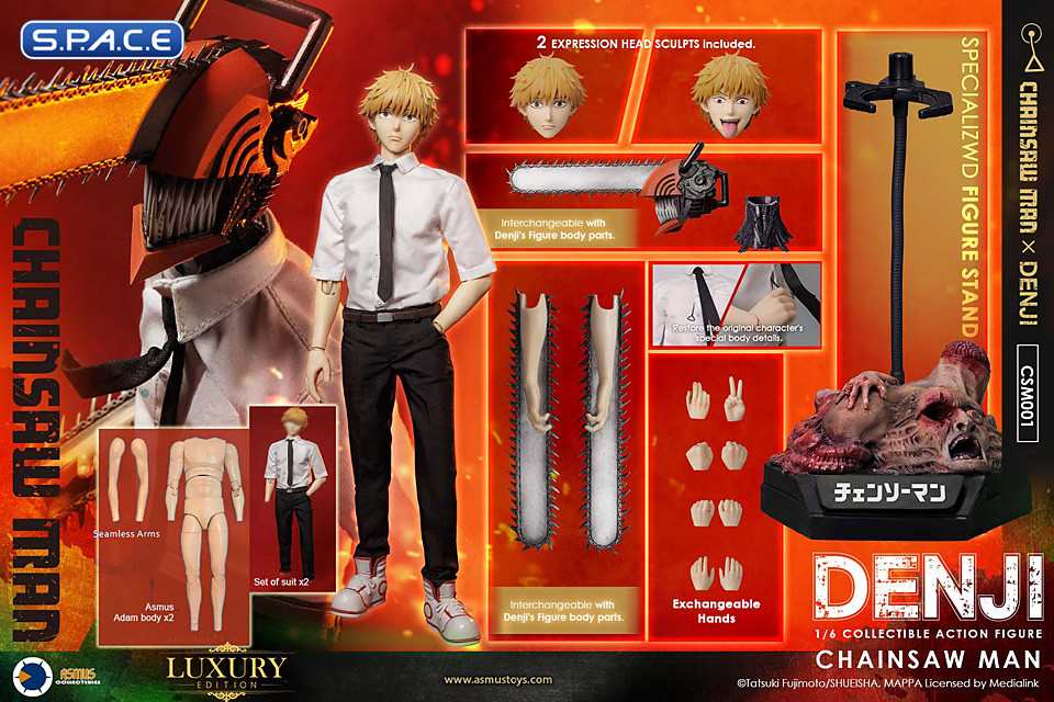1/6 Scale Denji - Luxury Edition (Chainsaw Man)