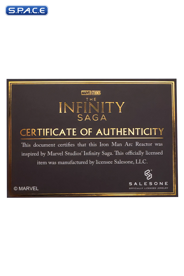 War Machine Arc Reactor Light-Up Pin (Avengers)