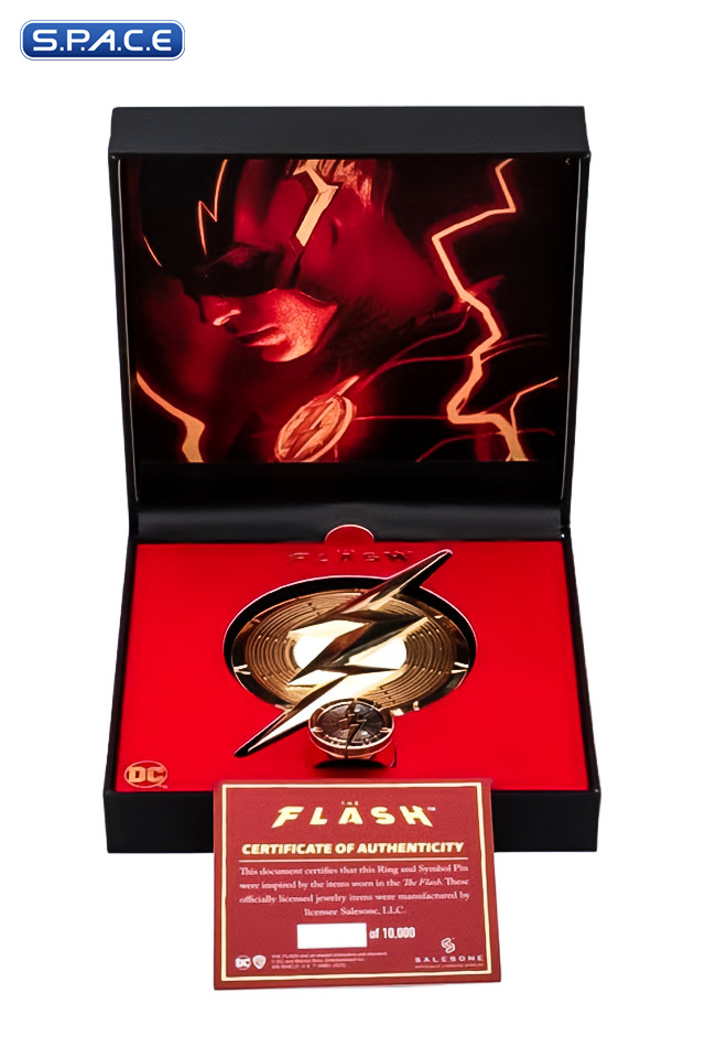 The Flash Logo Ring & Pin Set (The Flash)