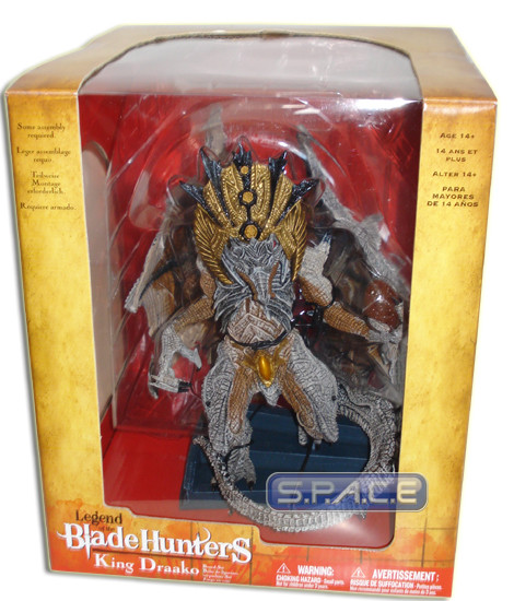 King Draako Deluxe Box (Legend of the Blade Hunters Serie 1)