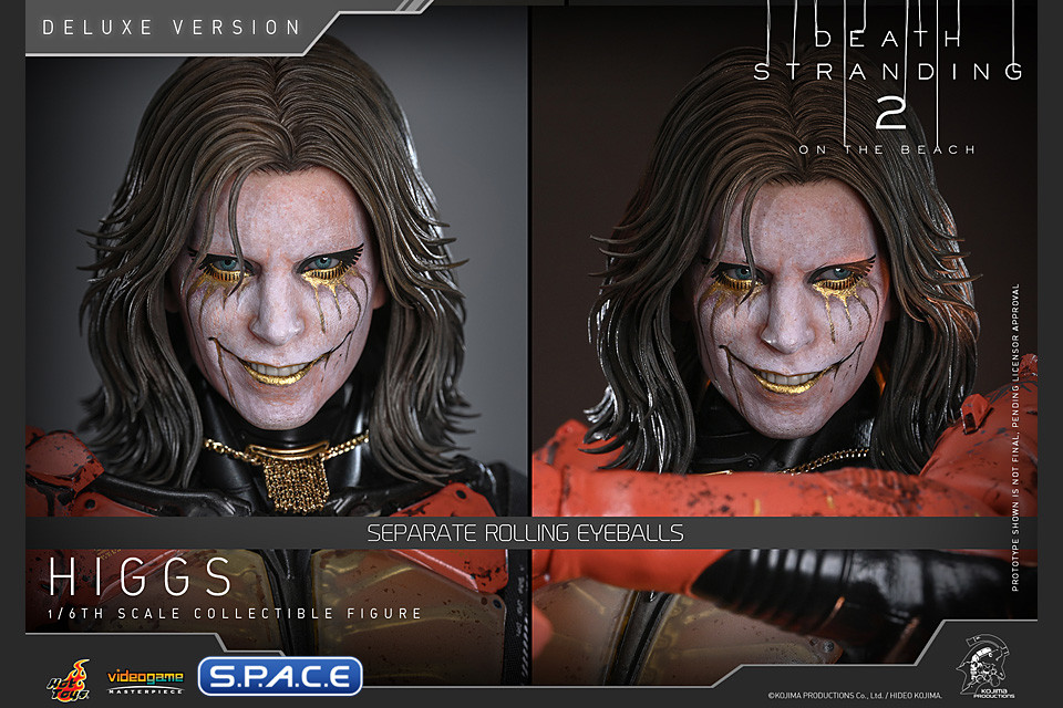 1/6 Scale Higgs Deluxe Videogame Masterpiece VGM80 (Death Stranding 2: On the Beach)