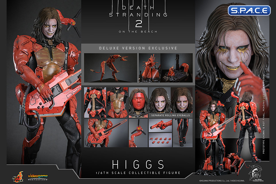 1/6 Scale Higgs Deluxe Videogame Masterpiece VGM80 (Death Stranding 2: On the Beach)