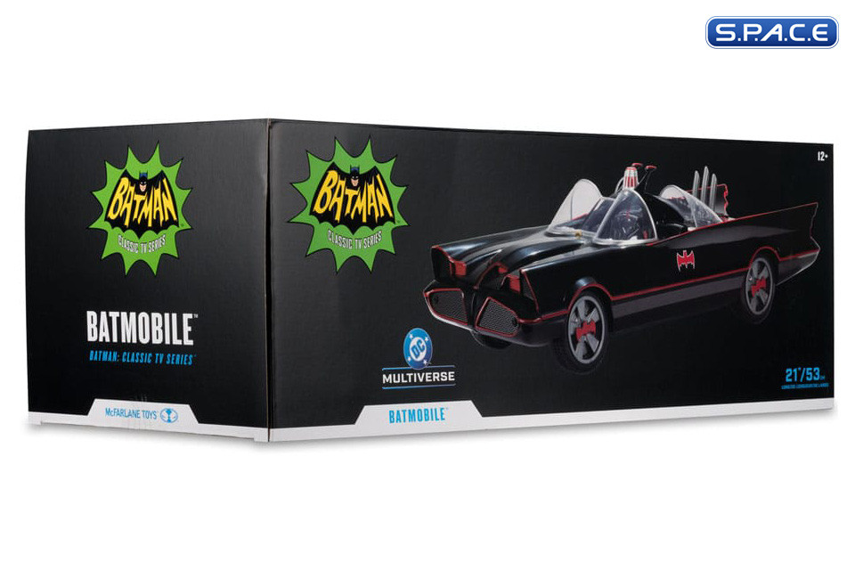 Batmobile from Batman Classic TV Series (DC Multiverse)