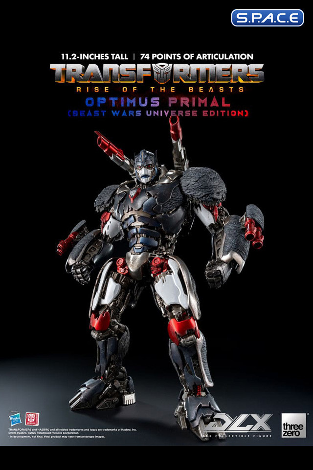 Optimus Primal DLX Collectible Figure - Beast Wars Universe Version (Transformers: Rise of the Beasts)