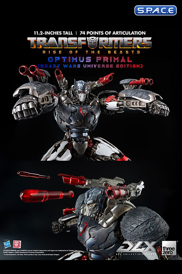 Optimus Primal DLX Collectible Figure - Beast Wars Universe Version (Transformers: Rise of the Beasts)