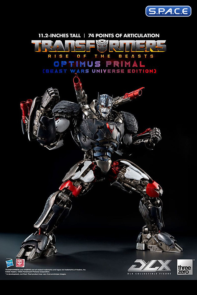 Optimus Primal DLX Collectible Figure - Beast Wars Universe Version (Transformers: Rise of the Beasts)