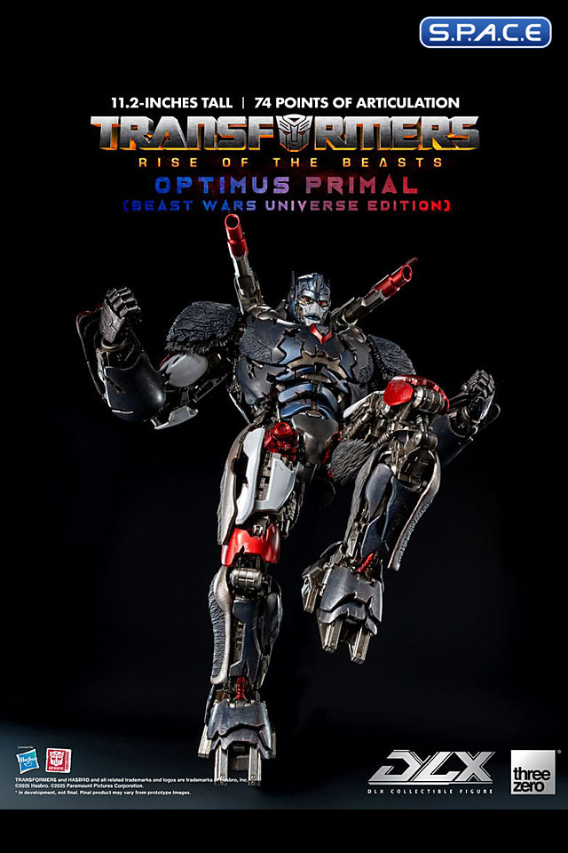 Optimus Primal DLX Collectible Figure - Beast Wars Universe Version (Transformers: Rise of the Beasts)