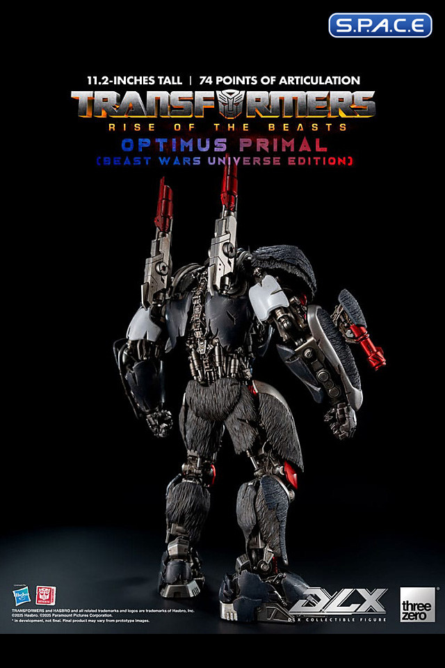 Optimus Primal DLX Collectible Figure - Beast Wars Universe Version (Transformers: Rise of the Beasts)