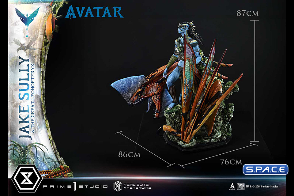 1/4 Scale Jake Sully & The Great Leonopteryx Real Elite Masterline Statue (Avatar)