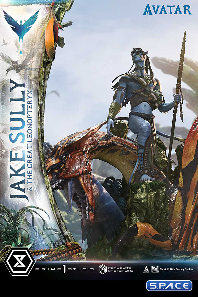 1/4 Scale Jake Sully & The Great Leonopteryx Real Elite Masterline Statue (Avatar)