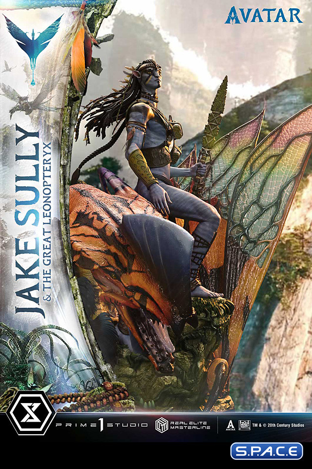 1/4 Scale Jake Sully & The Great Leonopteryx Real Elite Masterline Statue (Avatar)