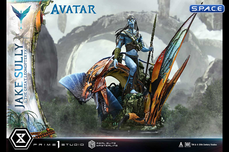 1/4 Scale Jake Sully & The Great Leonopteryx Real Elite Masterline Statue (Avatar)
