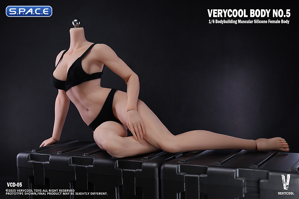 1/6 Scale muscular female Body VCD-05B