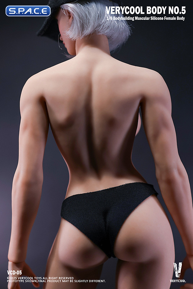 1/6 Scale muscular female Body VCD-05B