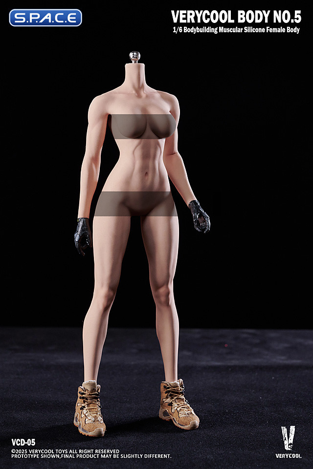1/6 Scale muscular female Body VCD-05B