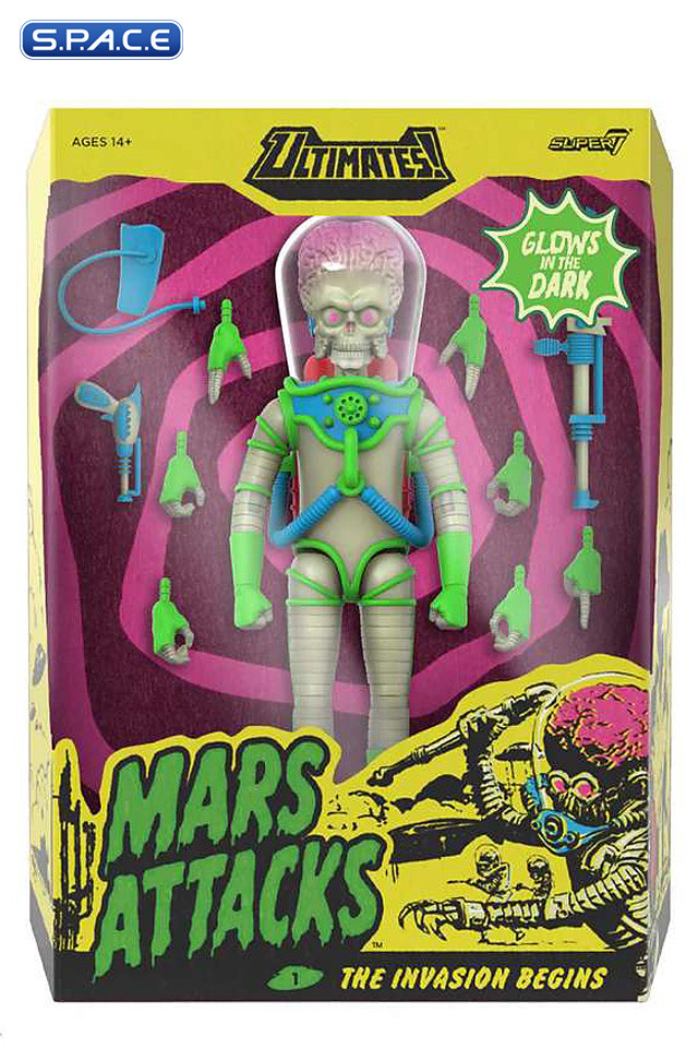 Ultimate Martian Invasion Begins - Glow in the Dark Version (Mars Attacks)
