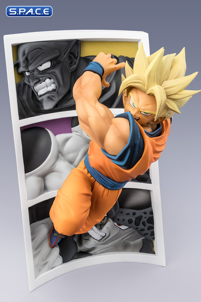 FiguartsZERO Super Saiyan Son Goku Trail of Battles PVC Statue (Dragon Ball Z)