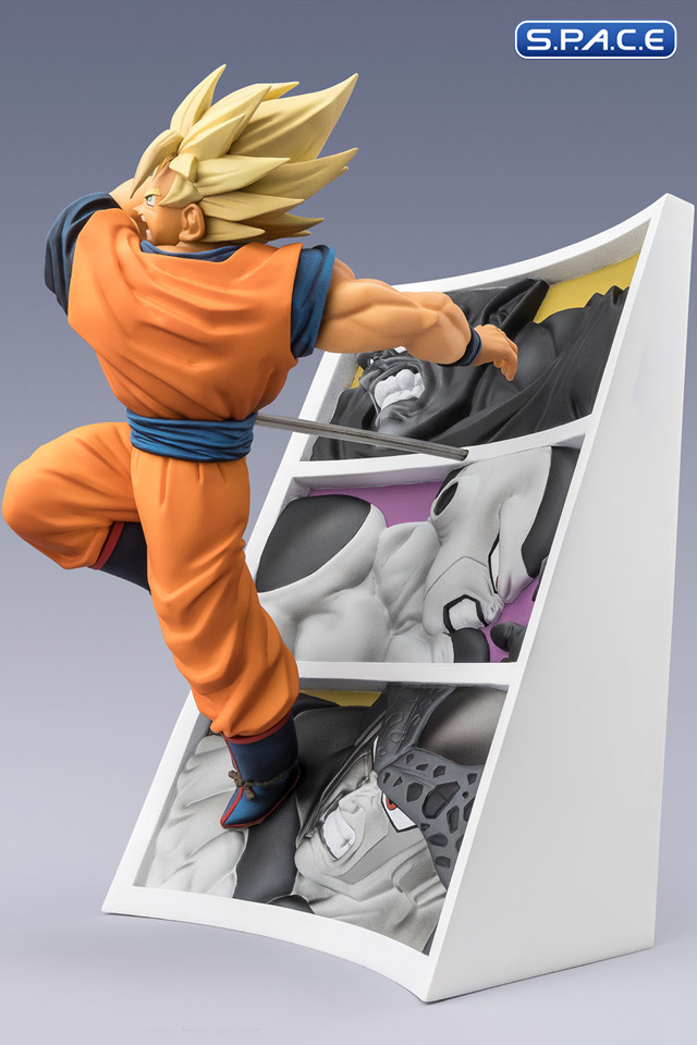 FiguartsZERO Super Saiyan Son Goku Trail of Battles PVC Statue (Dragon Ball Z)