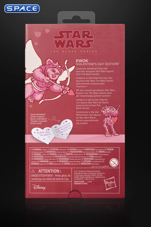 6 Ewok Valentines Day Version (Star Wars - The Black Series)