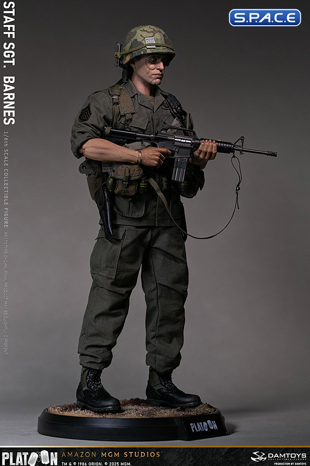 1/6 Scale U.S. Army Staff Sergeant Barnes (Platoon)