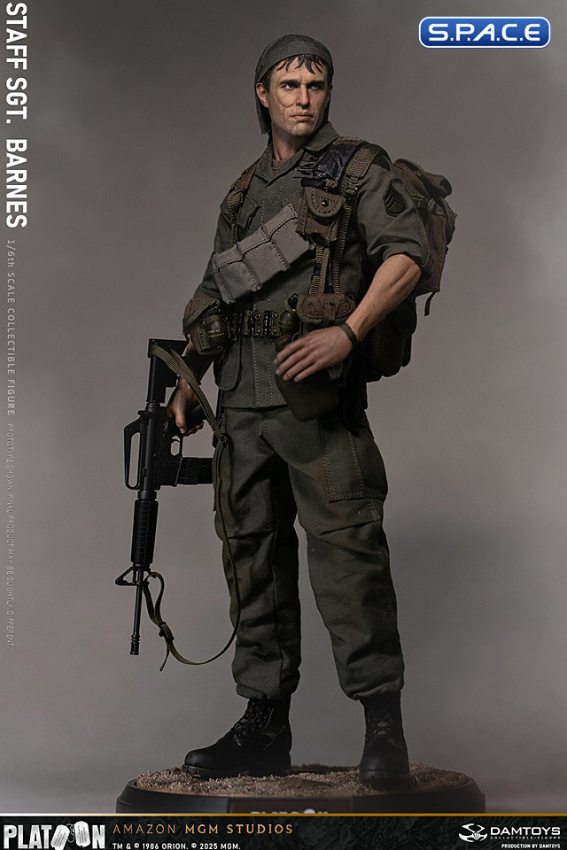 1/6 Scale U.S. Army Staff Sergeant Barnes (Platoon)