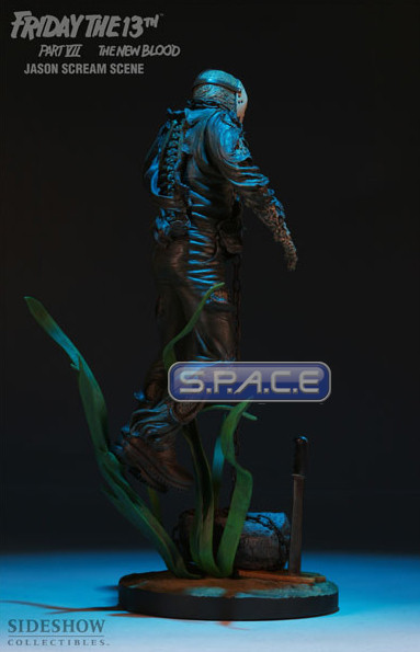 Jason Voorhees Scream Scene Diorama (Friday the 13th Part 7)