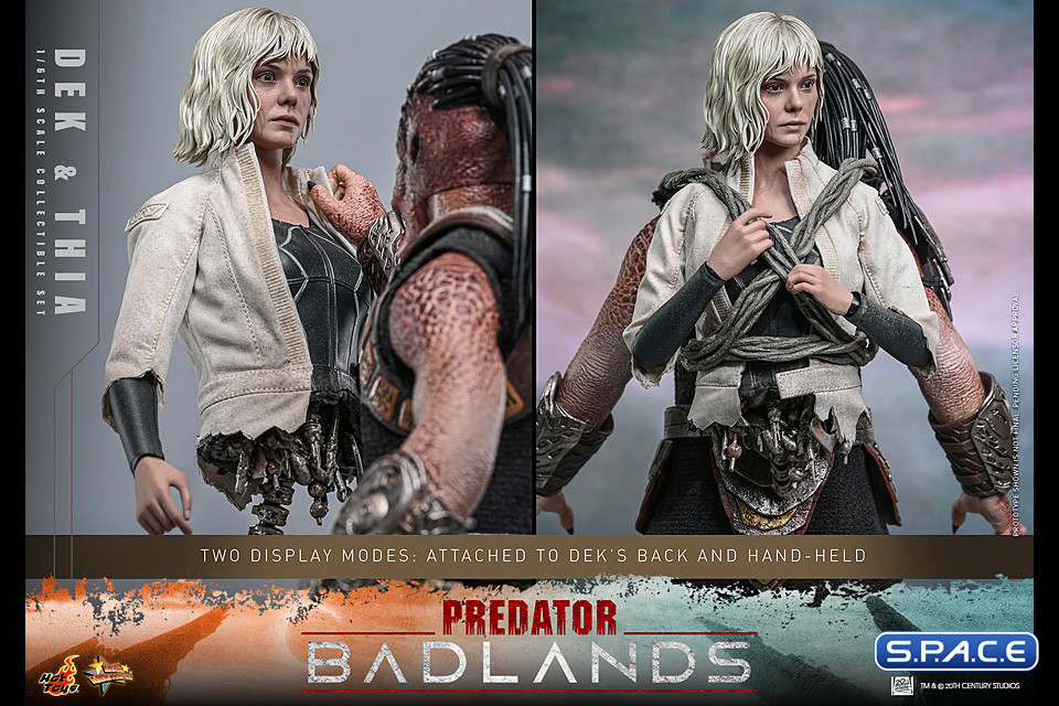 1/6 Scale Dek & Thia Movie Masterpiece Set MMS850 (Predator: Badlands)