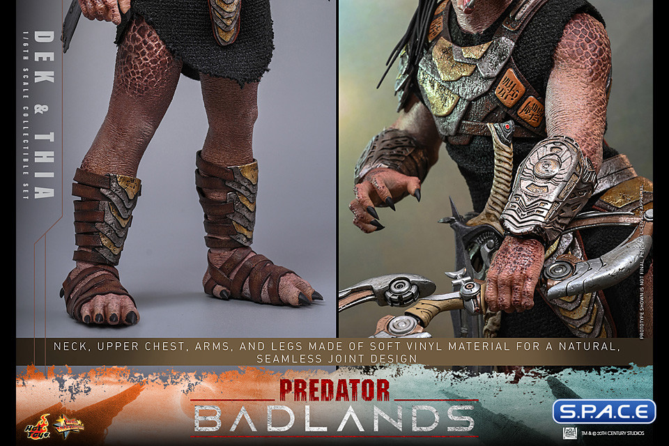 1/6 Scale Dek & Thia Movie Masterpiece Set MMS850 (Predator: Badlands)