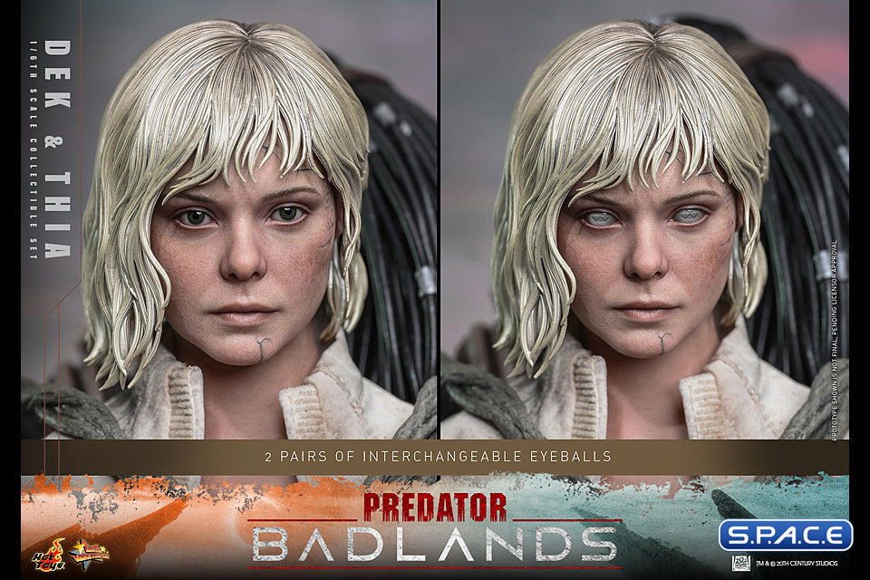1/6 Scale Dek & Thia Movie Masterpiece Set MMS850 (Predator: Badlands)