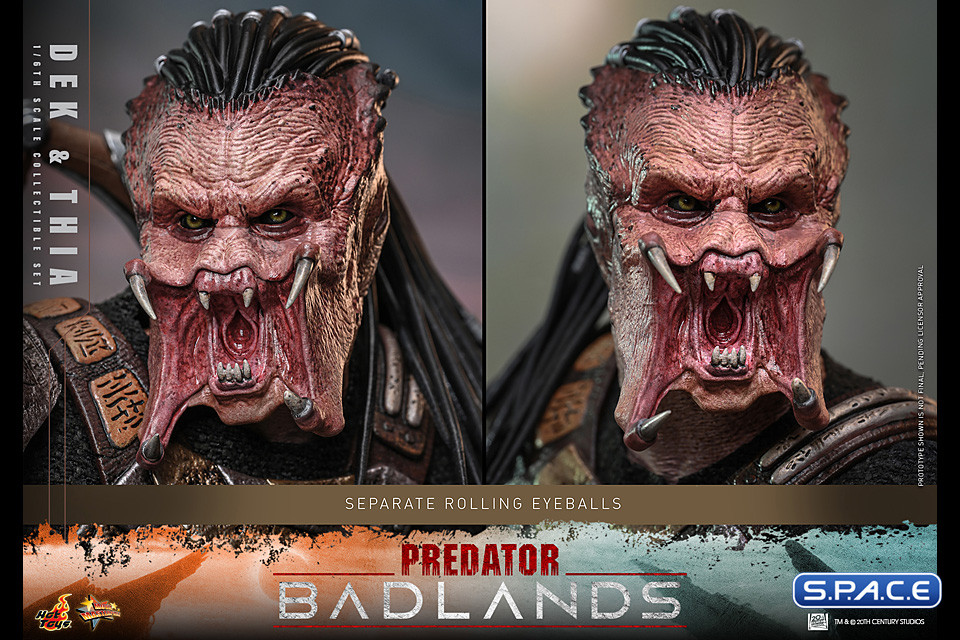 1/6 Scale Dek & Thia Movie Masterpiece Set MMS850 (Predator: Badlands)