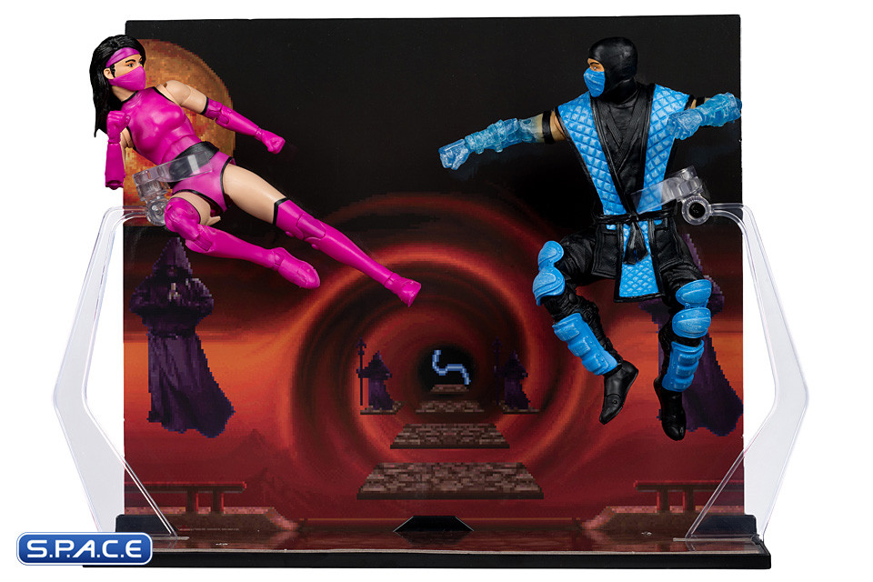 Sub-Zero vs. Mileena Deluxe 2-Pack (Mortal Kombat Klassic)