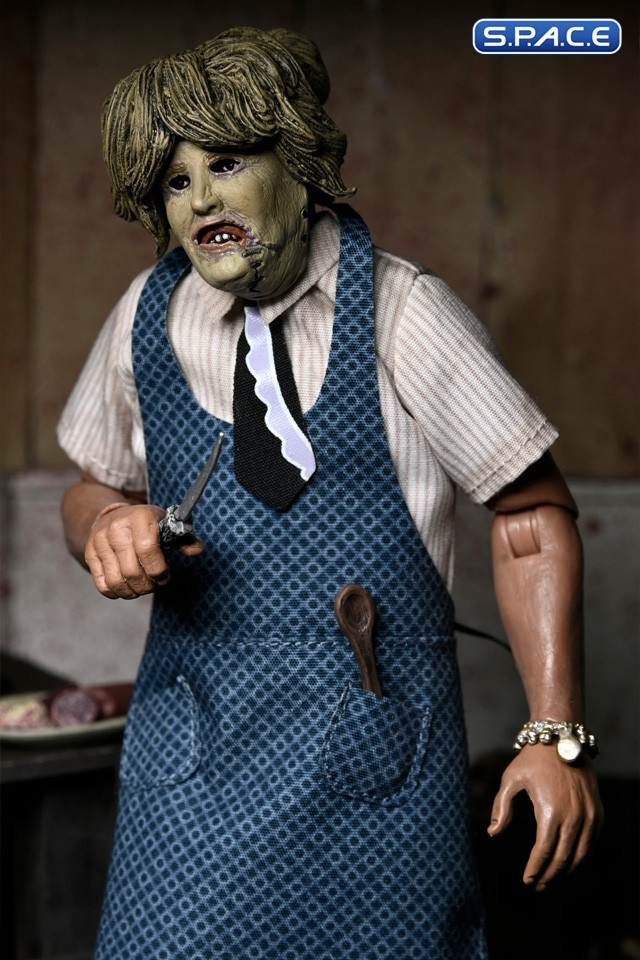 Leatherface with Old Lady Mask Figural Doll (Texas Chainsaw Massacre)