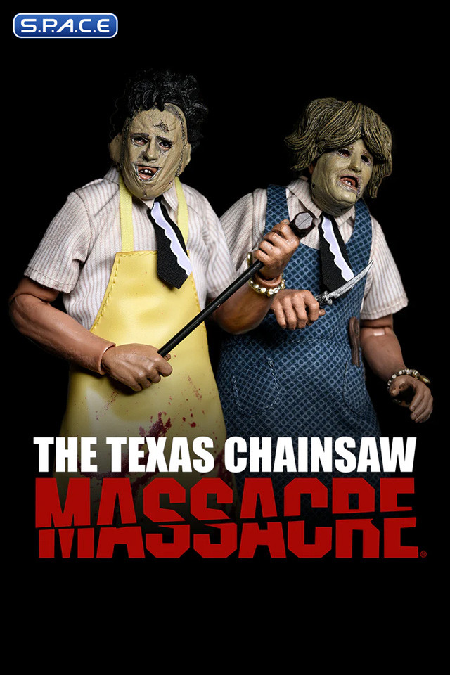Leatherface with Old Lady Mask Figural Doll (Texas Chainsaw Massacre)