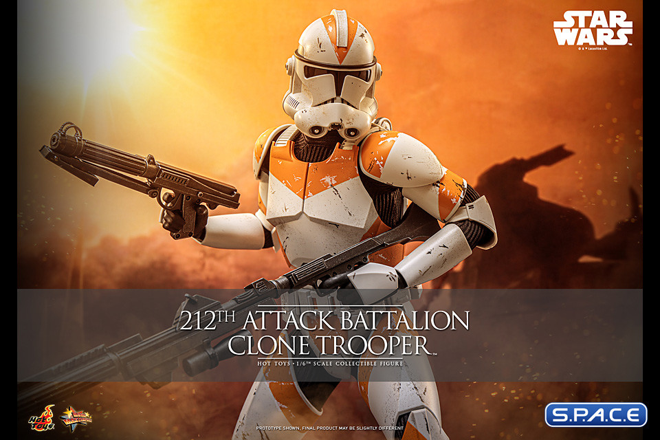 1/6 Scale 212th Attack Battalion Clone Trooper Movie Masterpiece MMS851 (Star Wars)
