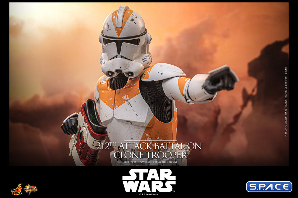 1/6 Scale 212th Attack Battalion Clone Trooper Movie Masterpiece MMS851 (Star Wars)