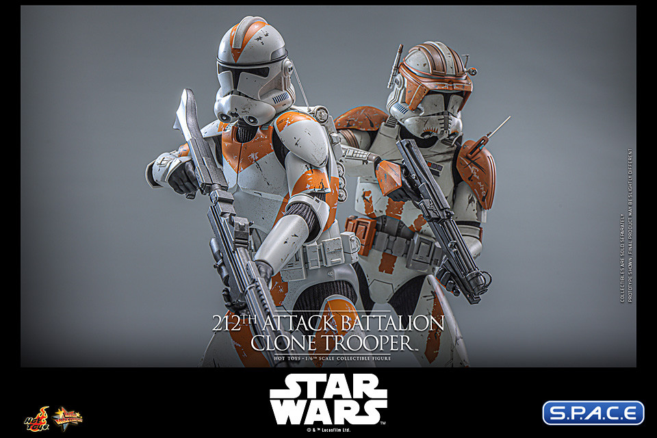 1/6 Scale 212th Attack Battalion Clone Trooper Movie Masterpiece MMS851 (Star Wars)
