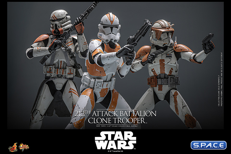 1/6 Scale 212th Attack Battalion Clone Trooper Movie Masterpiece MMS851 (Star Wars)