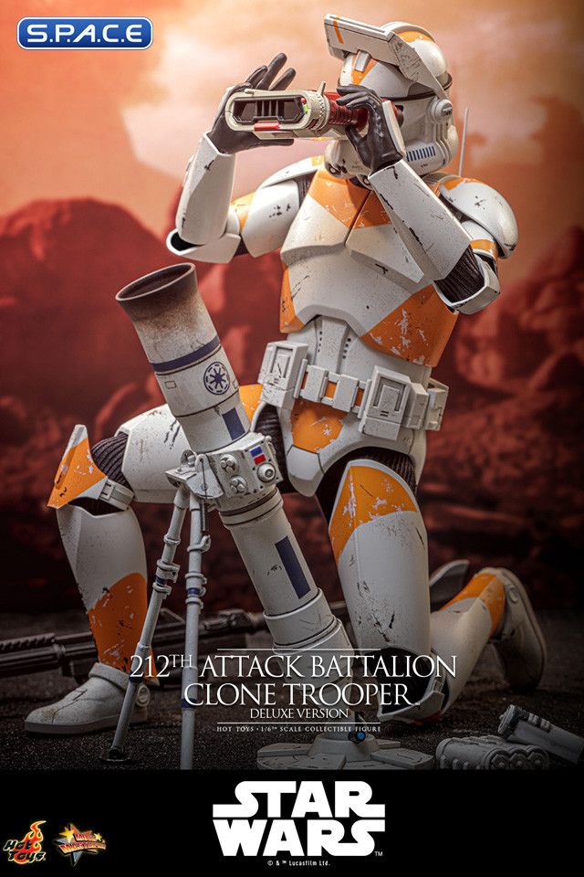 1/6 Scale 212th Attack Battalion Clone Trooper Deluxe Movie Masterpiece MMS852 (Star Wars)