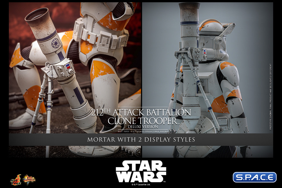 1/6 Scale 212th Attack Battalion Clone Trooper Deluxe Movie Masterpiece MMS852 (Star Wars)
