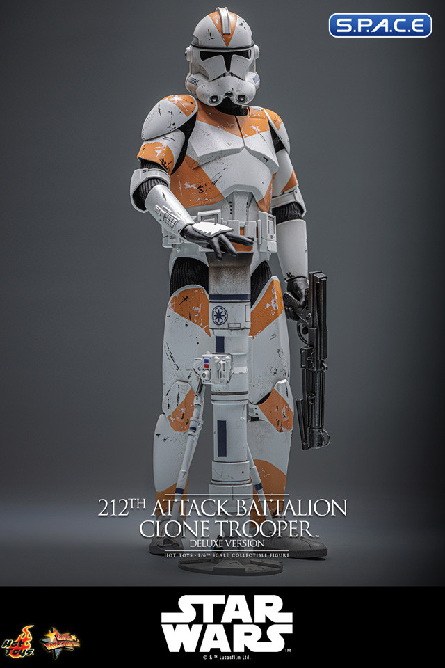 1/6 Scale 212th Attack Battalion Clone Trooper Deluxe Movie Masterpiece MMS852 (Star Wars)