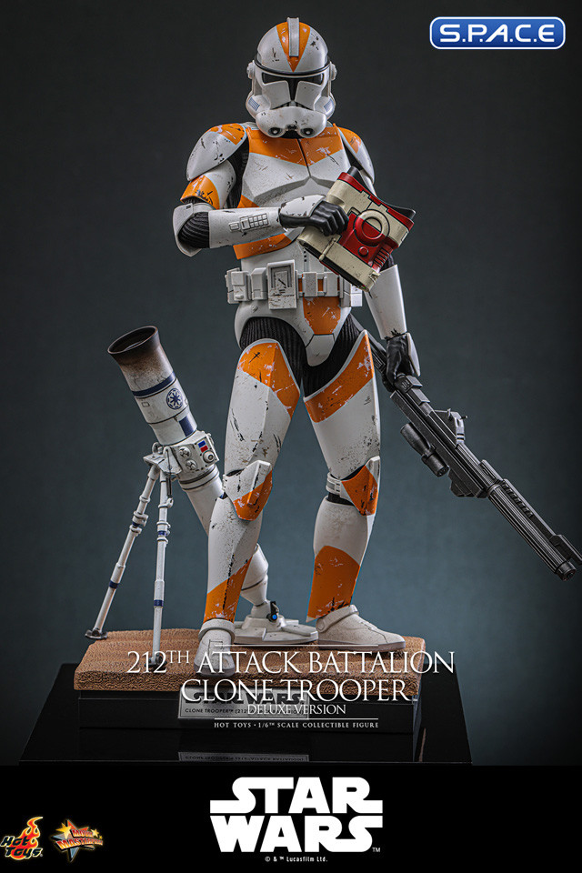 1/6 Scale 212th Attack Battalion Clone Trooper Deluxe Movie Masterpiece MMS852 (Star Wars)