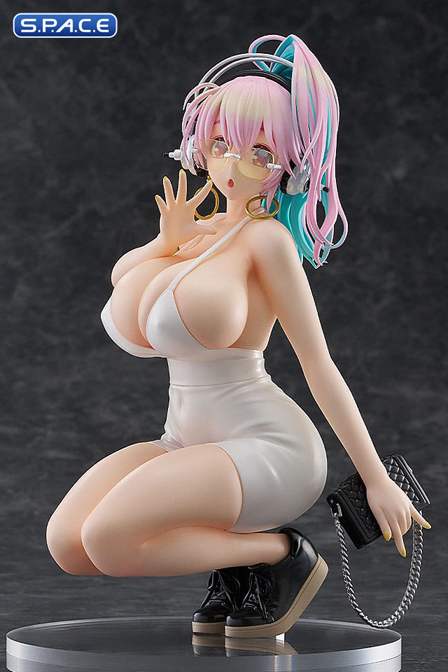 Super Sonico Pop Up Parade L PVC Statue - 15th Mini Dress Version (Super Sonico)