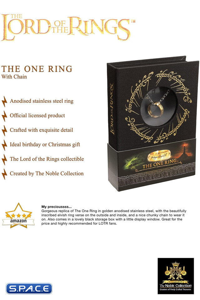 1:1 The One Ring Life-Size Replica (Lord of the Rings)